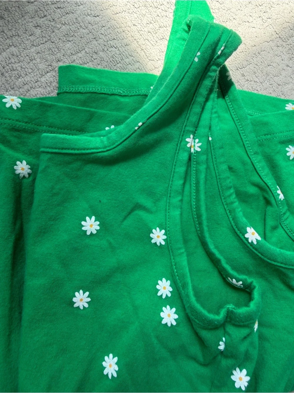 Old navy  Tank Tops - Pink, Green, White, Navy with matching biker shorts